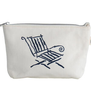 Quilted Koala Women One Size Ivory Kanvas Luxe Clutch Bag 100% Cotton